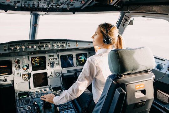 Pilot on an Airbus aircraft